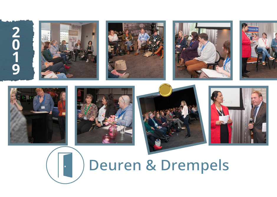 Polaroids van Deuren en Drempels leggen de energieke sfeer vast tijdens netwerkbijeenkomsten, presentaties en workshops gericht op het verbeteren van digitale toegankelijkheid.